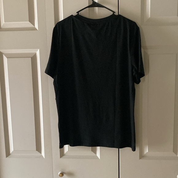 Romwe graphic tee shirt mens small black pink stretch grunge punk - Picture 2 of 8